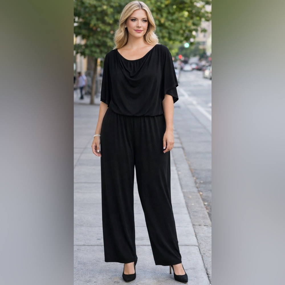 MSK Off-the-shoulder Overlay Jumper Size 2x NWT